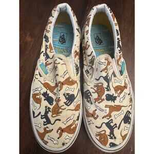 Vans classic slip on simpsons family pets kids size 13